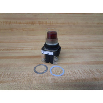 Allen Bradley 800T-QB24R Button 800TQB24R wGuard - New No Box