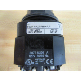 Allen Bradley 800H-FRXTPH16RA1 Pushbutton 800HFRXTPH16RA1 - Used