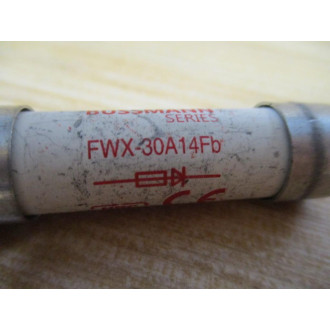 Bussmann FWX-30A14Fb Eaton 30A Fuse FWX30A14Fb (Pack of 3) - Used