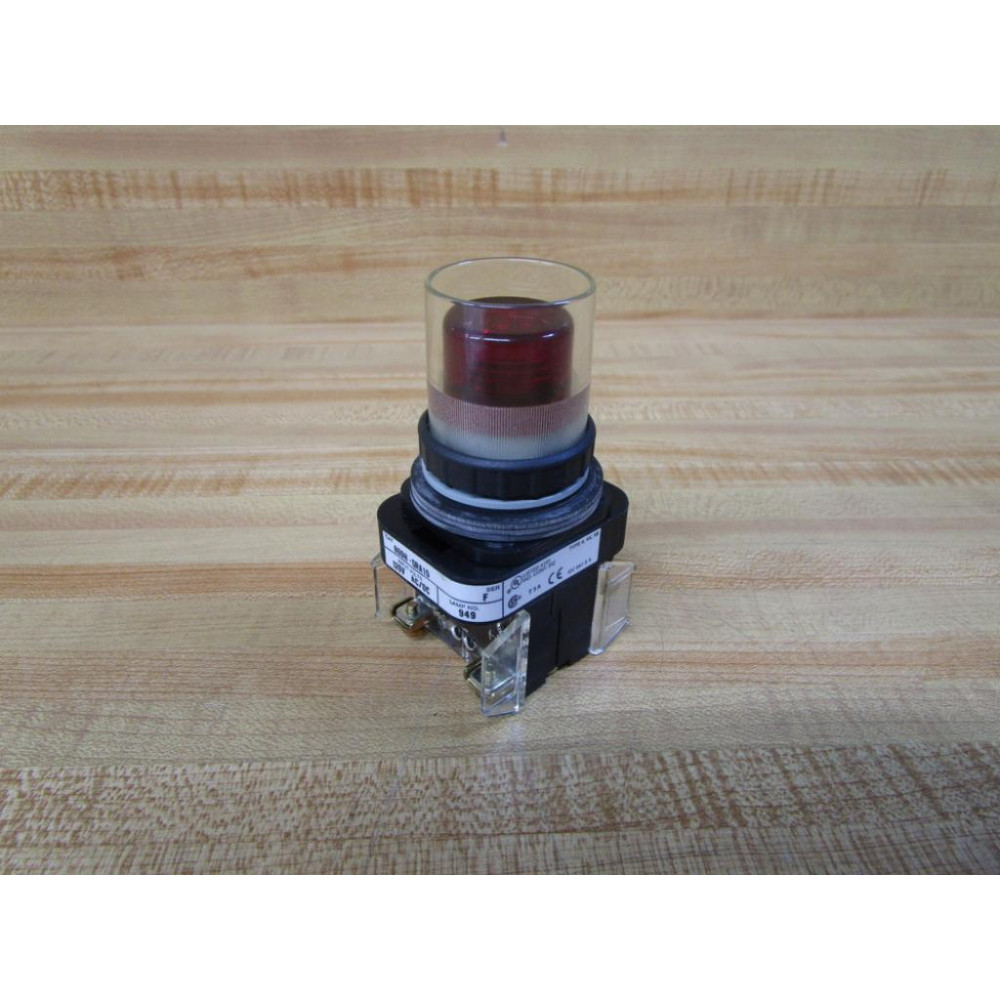 Allen Bradley 800H-QRA10R Button 800HQRA10 Red Cap 800H-QRA10R - New No Box