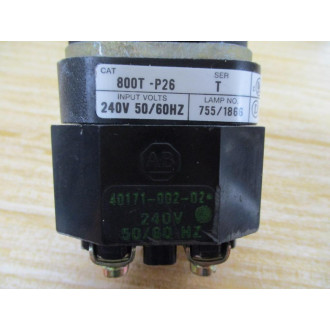 Allen Bradley 800T-P26G Pilot Light Unit 800TP26G W40171-002-02 - New No Box
