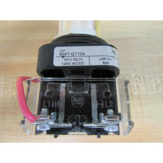 Allen Bradley 800T-QT10A Pilot Light 800TQT10A - New No Box