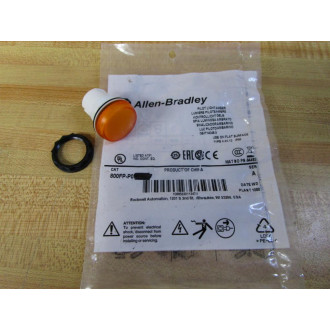 Allen Bradley 800FP-P0 Pilot Light Amber 800FPP0