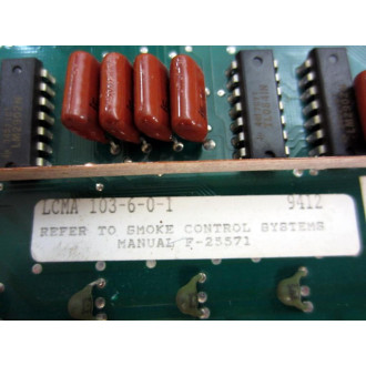 Barber Colman LCMA-103-6-0-1 UIO Board LCMA103601 Board As Is - Parts Only