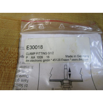 ifm Electronic E30018 Clamp Fitting G12