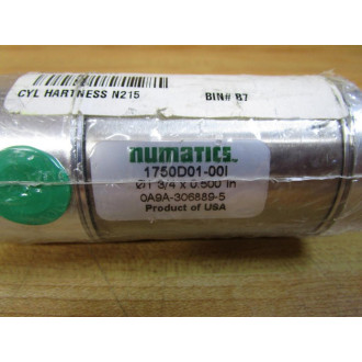 Asco Numatics 1750D01-001 Pneumatic Cylinder 1750D01001