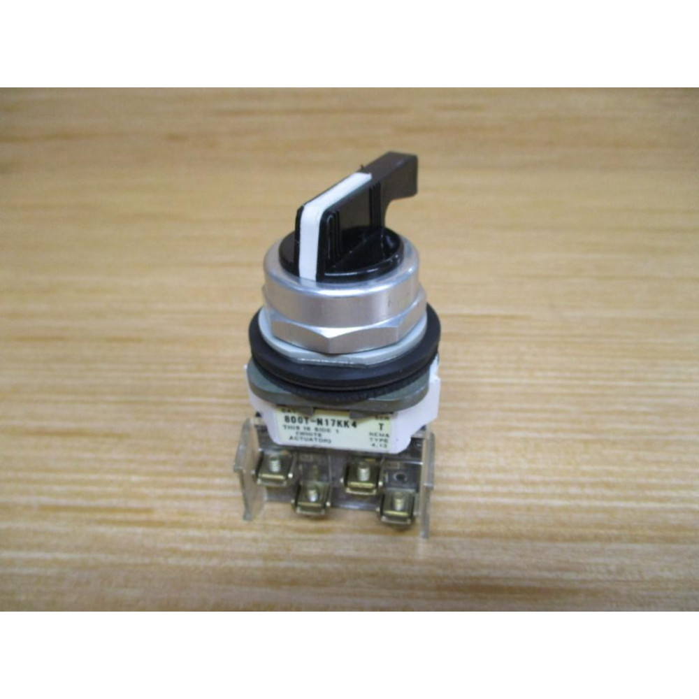 Allen Bradley 800T-N17KK4B Selector Switch 800TN17KK4B - New No Box