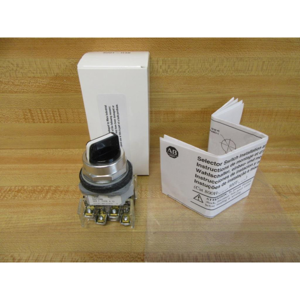 Allen Bradley 800T-H4B Selector Switch