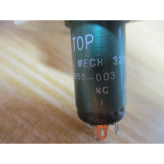 GE Electro Mech 44A393658-003 Push Button Switch 3282 - Used