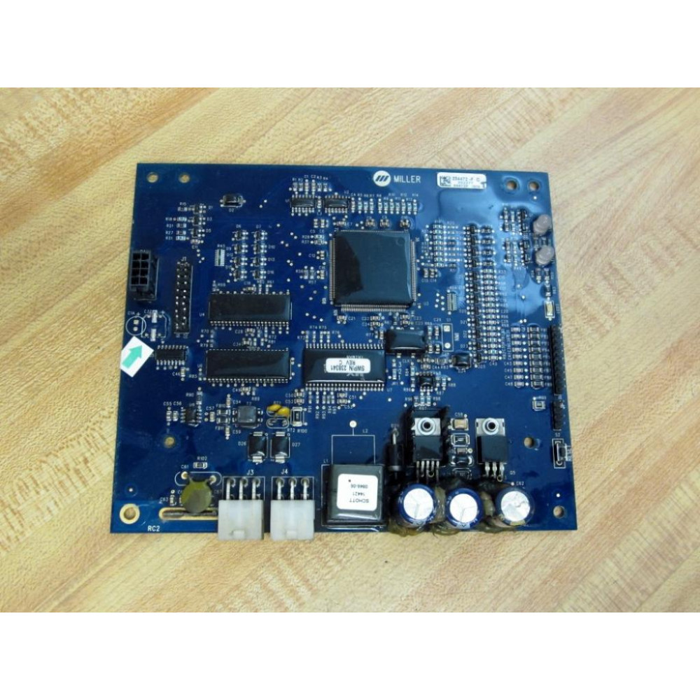 Miller 234472-F Circuit Board 234472F 2 Board As Is - Parts Only