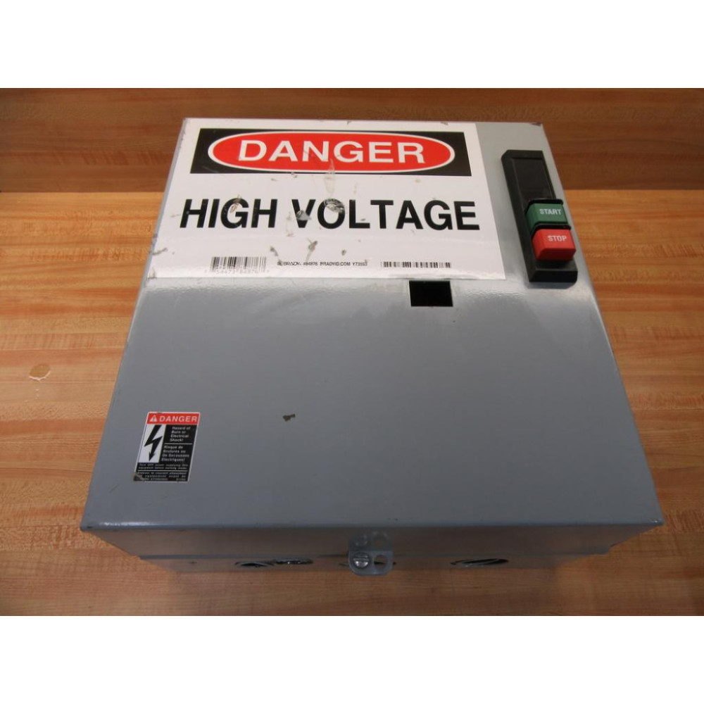 Cutler Hammer ECN0701CAA Eaton Non-Combination FVNR Starter W CPT - Used