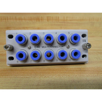 SMC KDM10P06 KDM10P-06 Multi Connector - New No Box