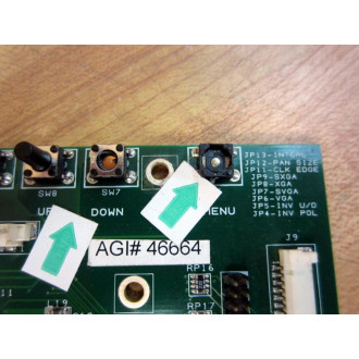 KME 34BC0486FF Circuit Board 4 Board As Is - Parts Only