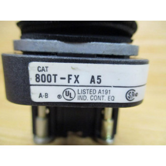Allen Bradley 800T-FX A5 PushPull Button 800TFXA5 W800T-XD4 - Used
