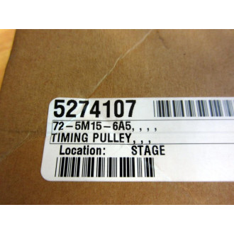 B&B Manufacturing 72-5M15-6A5 Timing Pulley 72-5MF15AX34