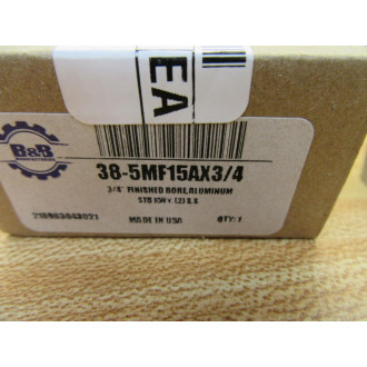B&B Manufacturing 38-5MF15AX34 Timing Pulley 385MF15AX34