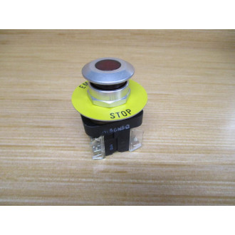 Allen Bradley 800T-FXQ24RA1 Red Button 800TFXQ24RA1 W Legend Plate 800T-XA1 - Used