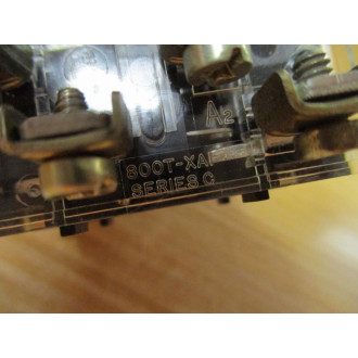 Allen Bradley 800T-FXQ24RA1 Red Button 800TFXQ24RA1 W Legend Plate 800T-XA1 - Used