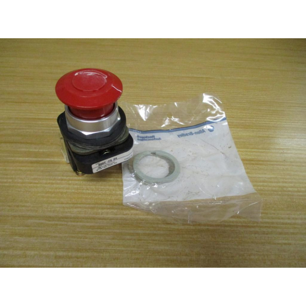 Allen Bradley 800T-FXD4 Red Button 800TFXD4 Red  W800T-XD4 - New No Box