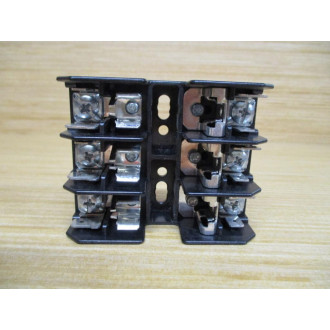 Bussmann BC6033PQ Fuse Block 30A 3 Pole Class CC (Pack of 3) - Used