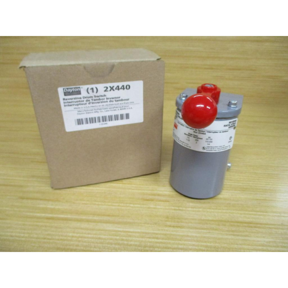 Dayton 2X440A Reversing Drum Switch 2X440