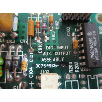 Honeywell 30754965-001 Dig. Input Aux. Output Board - Used