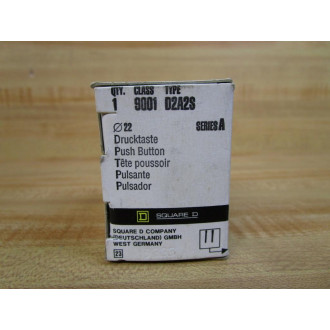 Square D 9001-D2A2S Push Button 9001D2A2S (Pack of 3)