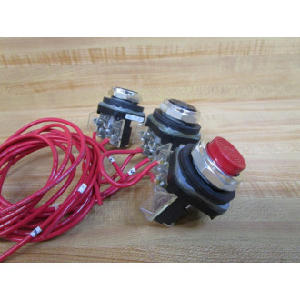 Allen Bradley 599-PB09RJ Push Button Kit 599PB09RJ Push Buttons Only