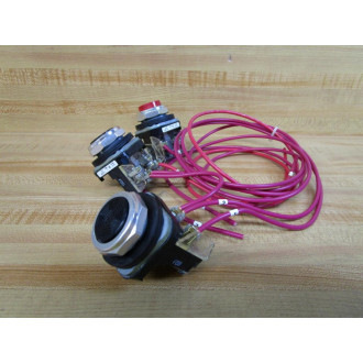 Allen Bradley 599-PB09RJ Push Button Kit 599PB09RJ