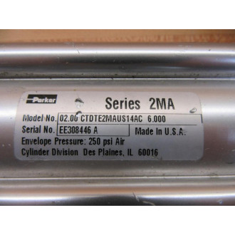 Parker 0.200 CDTE2MAUS14AC 6.000 Cylinder 0200CDTE2MAUS14AC6000 - Refurbished