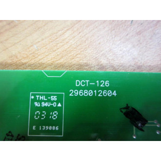 DCT-126 Circuit Board 2968012604 - Used