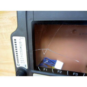 Fanuc A05B-2518-C370SGL Pendant A05B2518C370SGL Enc.Only wCrack In Glass - Used