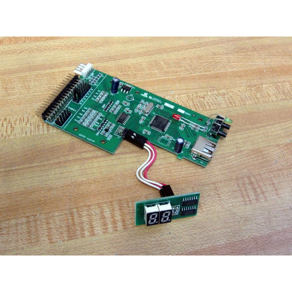 Gotek System SFRBA16 Circuit Board w2-Digit Numeric Display Card - Used