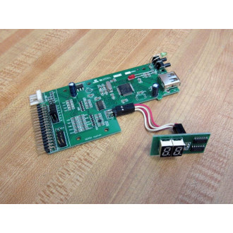 Gotek System SFRBA16 Circuit Board w2-Digit Numeric Display Card - Used