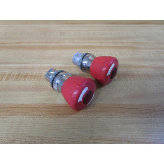 Allen Bradley 800FM-LMT44 Push Button (Pack of 2) - Used