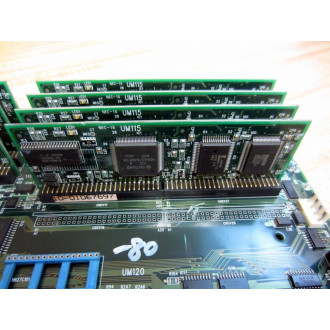 Nachi UM120 Circuit Board 7 UM118 Cards - Used
