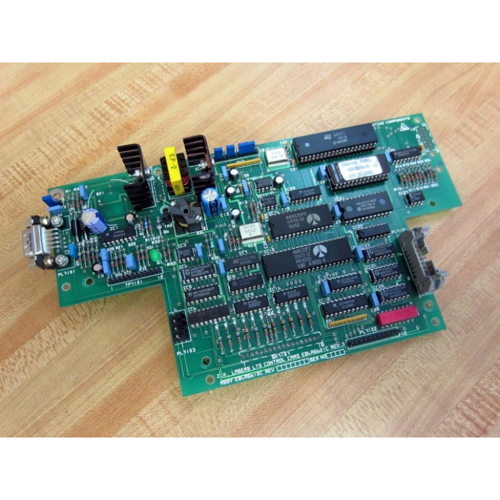 J.K. Lasers E84A5621C Control Card E84A5610C - Used