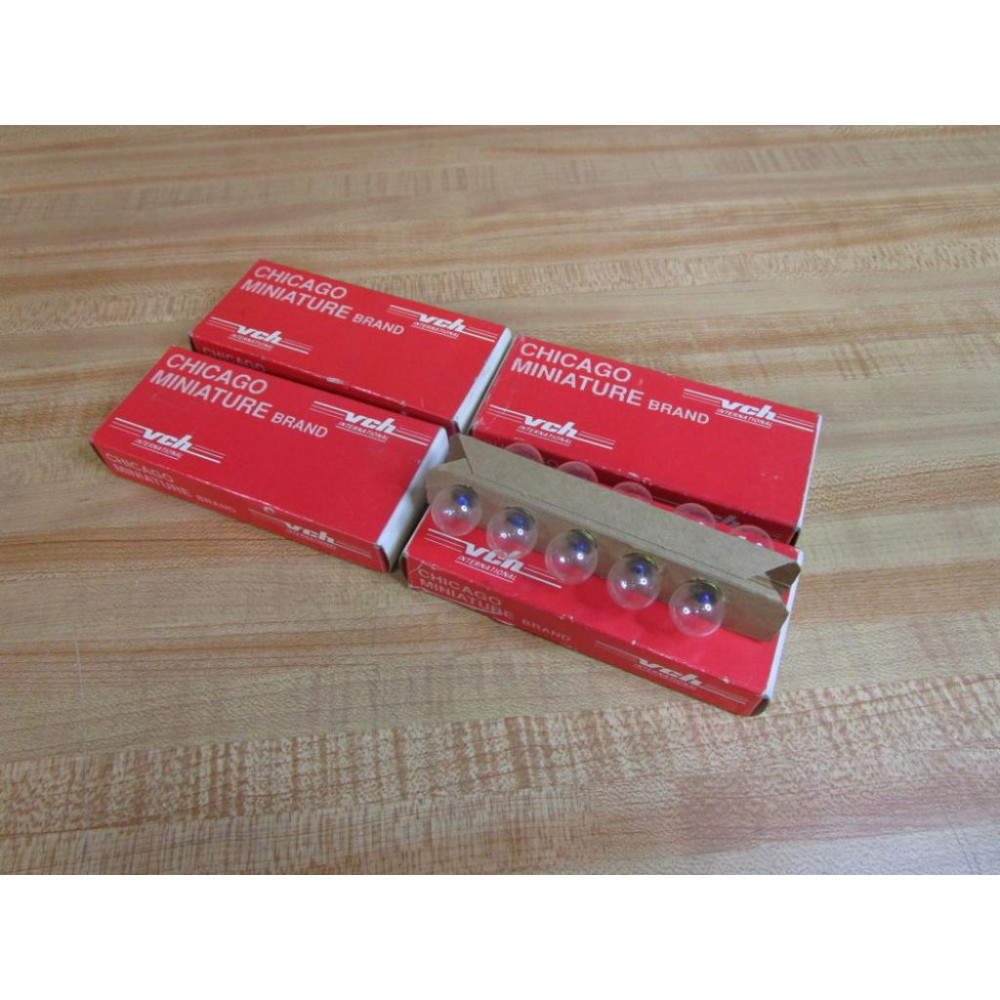 Chicago Miniature 55 Miniature Lamp Light Bulb CM55 (Pack of 10)