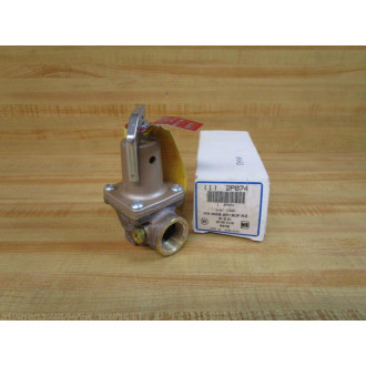 Watts Regulator 2P074 Water Pressure Safety Relief Valve 34" 174A