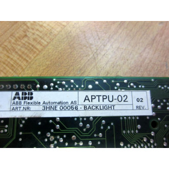 ABB 3HNS-00001 PC Board TPU-02 3HNE 30055 Non-Refundable - Parts Only