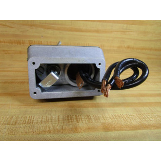 Crouse Hinds 7548-D 7548D Receptacle WCables - Used