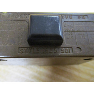 Westinghouse PR 1625 901 Switch 1625 901 WO 1 Screw - Used