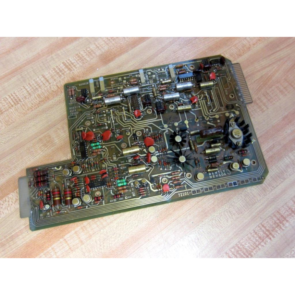 Bently Nevada 72101-01-04-01-02-01-01 Circuit Board RVXY-R 72102-01 - Used Bently Nevada 72101-01-04-01-02-01-01 Circuit Board RVXY-R 72102-01 - Used