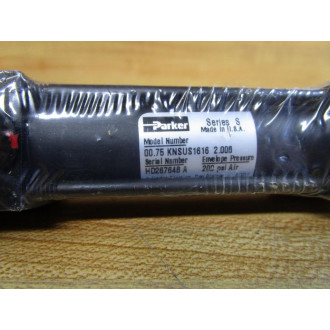 Parker 00.75 KNSUS1616 2.000 Pneumatic Cylinder 0075KNSUS16162000