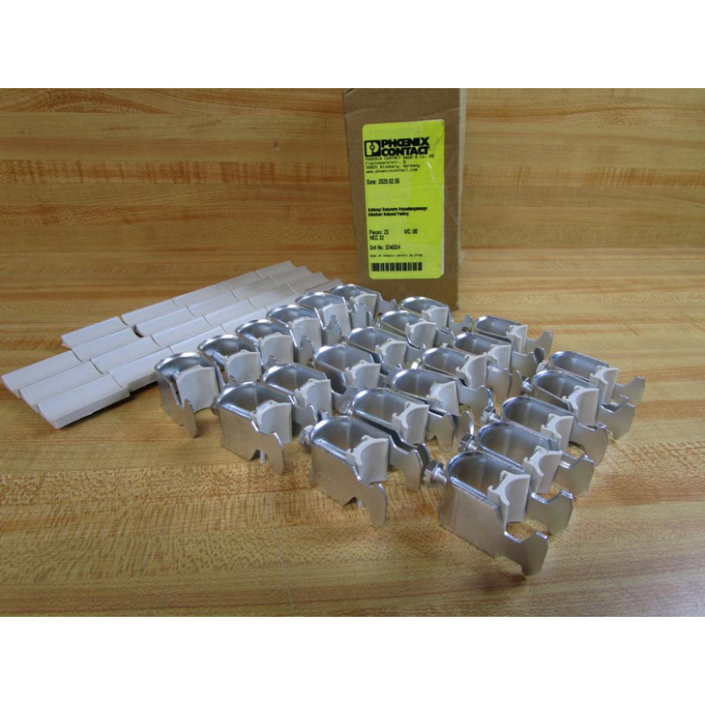 Phoenix Contact WCC 22 Cable Clamp 3240254 (Pack of 23)