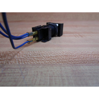 Omron A3GJ-6011-3 Pushbutton Red WWires - Used