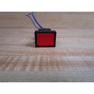 Omron A3GJ-6011-3 Pushbutton Red WWires - Used