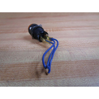Omron M2GT-7001-3 Push Button Switch M2GT70013 Amber WWires - Used