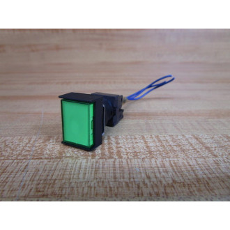 Omron A3GJ-6011-3 Pushbutton Green WWires - Used