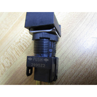 Omron A3GJ-6011-3 Pushbutton Green WWires - Used